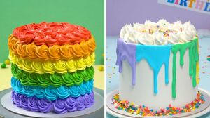 Best Rainbow Cake Recipes | Amazing Rainbow Cake Decorating Ideas For Any Occasion | So Tasty Cake