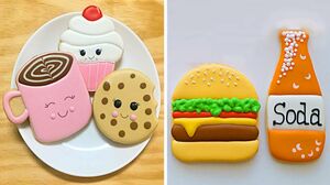 Cute Food Cookies Decorating Design Ideas For Party | So Yummy Cookies Recipes