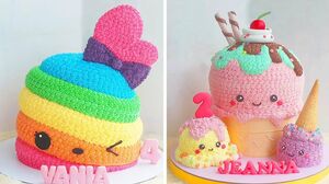 Amazing Colorful Cake Decorating Ideas For Your Family | Top Cake 2021 | So Tasty Cake Recipes
