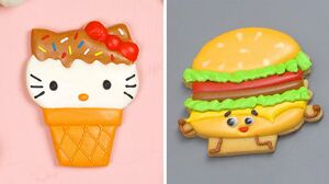 10 Cute Food Cookies Decorating Design Ideas For Any Occasion | So Yummy Cookies Recipes