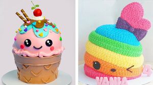 Ice Cream Cake | 10+ Amazing Creative Cake Decorating Ideas | Delicious Cake Hacks Recipes