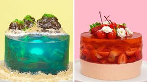 Delicious Jelly Island Cake Recipe and Tutorial | 15 Beautifully Easy Cake Decorating Ideas