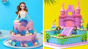 10+ Amazing Mermaid Birthday Cake Ideas | Most Beautiful Homemade Cake Decorating Tutorials