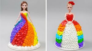 10 Beautiful Doll Cake will make you the star of the party | So Yummy Cake Decorating Tutorials