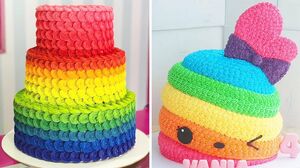 Delicious Rainbow Cake Recipes | 11 Amazing Cake Decorating Ideas You'll Love | So Yummy Dessert