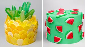 10+ Fabulous Cake Decorating Ideas | How to Make Easy Fruitcake | So Yummy Cake Recipes