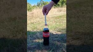 Coca Cola und Mentos | Experiment #Shorts