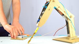 How to Make Hydraulic Powered Robotic Drill