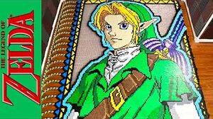 Link - Legend of Zelda Ocarina of Time (IN 54,609 DOMINOES!)