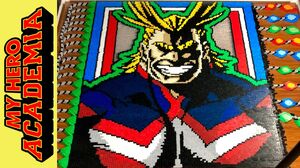 All Might - My Hero Academia (IN 55,961 DOMINOES!)