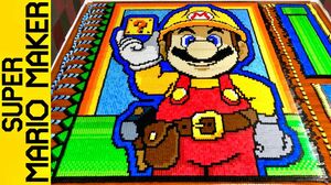 Super Mario Maker (IN 127,055 DOMINOES!)