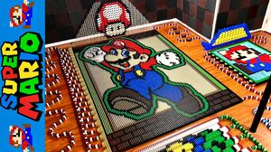 Mario (IN 24,000 DOMINOES!)