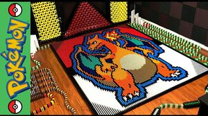Charizard "Pokemon of the Month" (IN 16,680 DOMINOES!)