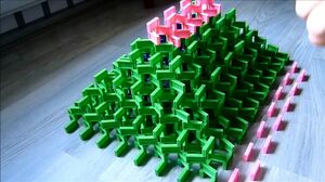 Bee-Pyramid 10x10! (1650 dominoes!)