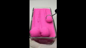 VERY RELAXING ASMR PINK I KINETIC SAND