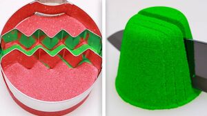 ODDLY SATISFYING KINETIC SAND ASMR CRUNCHING COMPILATION - Relaxing Video Watch Before Sleep 23