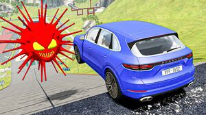BeamNG Drive Game - Random Cars Crazy Jumping And Crashes | Vehicles Total Destruction Compilation