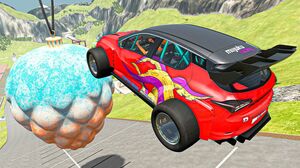 Crazy Vehicles Huge Jumps #78 BeamNG Drive Fun Madness - Random Cars Crashes Compilation
