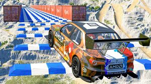 Air Speed Bumps Crashes #3 - BeamNG Drive Cars Crashes Compilation | Good Cat