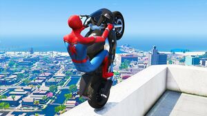GTA 5 Spiderman Epic Jumps #9 ( Spider-Man Stunts & Fails )