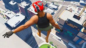 GTA 5 Jumping off Highest Buildings #13 - GTA V Funny Moments & Fails