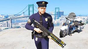 GTA 5 Police Gameplay - Michael (GTA V Police Mod Gameplay #2)