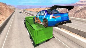 High Speed Jumps - Destroying the Cars #4 (BeamNG Drive Crashes)
