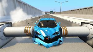Satisfying Car Crashes Compilation #8 Beamng Drive (Car Shredding Experiments)