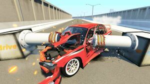 Satisfying Car Crashes Compilation #13 Beamng Drive (Car Shredding Experiment)