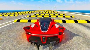 Speed Bumps High Speed Crashes #2 - BeamNG Drive Compilation (BeamNG Drive Crashes)