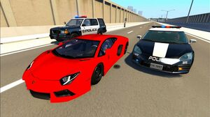 Crazy Police Chase Compilation #3 (BeamNG Drive Crashes)