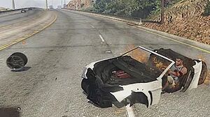 GTA 5 Realistic Accidents [GTA V PC Better Deformation Gameplay]