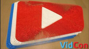 VidCon in 6,500 Dominoes!