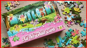 Ghép hình công chúa xứ sở thần tiên 100 mảnh ghép - Puzzle fairy lovely (Chim Xinh)