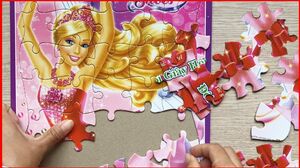PUZZLE BARBIE PRINCESS - Đồ chơi ghép hình công chúa Barbie - Toys for kids (Chim Xinh)