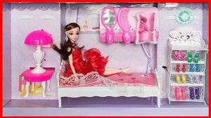 ĐỒ CHƠI BÚP BÊ VÀ GIƯỜNG NGỦ, 8 ĐÔI GIÀY BÚP BÊ - Baby doll, toys for kids (Chim Xinh)