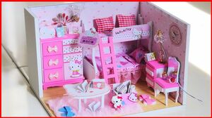 Bộ sưu tập 9 ngôi nhà búp bê mini tự làm - DIY miniature doll house - Đồ chơi chim Xinh