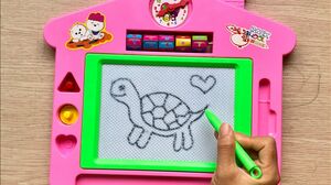 Đồ chơi BẢNG TỪ THẦN KÌ kì giúp bé học vẽ và viết chữ - Magic toys for kids (Chim Xinh)