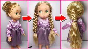 Biến hóa búp bê xấu thành đẹp, 3 kiểu tóc dễ làm - Mở hộp búp bê tóc dài - Hairstyles for doll