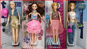 Barbie dolls toys - Đồ chơi búp bê barbie phong cách thời trang và phụ kiện, có khớp tay (Chim Xinh)