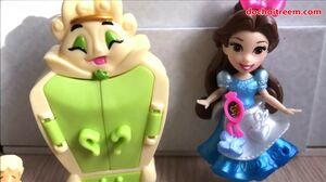 Đồ chơi búp bê công chúa tóc dài Rapunzel & công chúa Belle - Disneyprincess dolls toys (Chim Xinh)