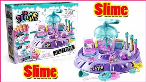 MÁY LÀM SLIME KHÔNG CẦN KEO, trộn các loại slime - Slime factory, Mixing slime, Toys (Chim Xinh)