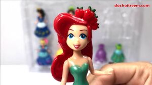Mở hộp đồ chơi búp bê công chúa Disney: lọ lem, bạch tuyết, tiên cá, sofia, belle... (Chim Xinh)