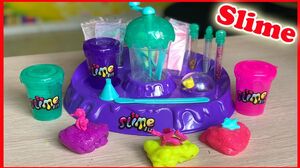 Đồ chơi NHÀ MÁY SẢN XUẤT SLIME KHÔNG CẦN KEO - DIY Slime factory toys kids (Chim Xinh)