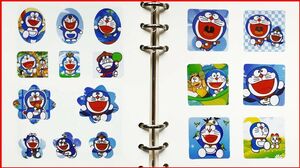Đồ chơi dán hình Doraemon, Nobita, Xuka, Chaien, Xeko 200 hình dán -Sticker Doraemon Toy (Chim Xinh)