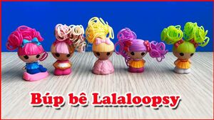 Mở hộp đồ chơi búp bê tí hon tóc mì tôm Lalaloopsy - Dolls toys kids - Đồ chơi trẻ em Chim Xinh