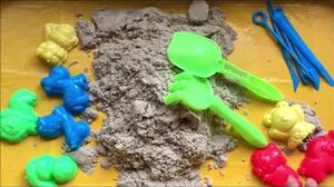 Đồ chơi cát động lực nặn hình đông vật cá, hươu, sư tử, rắn, khỉ.... Kinetic sand toys (Chim Xinh)