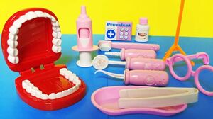 Đồ chơi bác sỹ khám răng cho búp bê 12 món - Doctor set toys for kid (Chim Xinh)