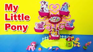 Đồ chơi trẻ em NGỰA PONY VÀ ĐU QUAY VÒNG XOAY - My Little Pony (Chị Chim Xinh)