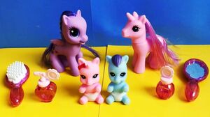 Chị Chim Xinh mở hộp đồ chơi NGỰA PONY & PHỤ KIỆN - Đồ chơi trẻ em - My little pony